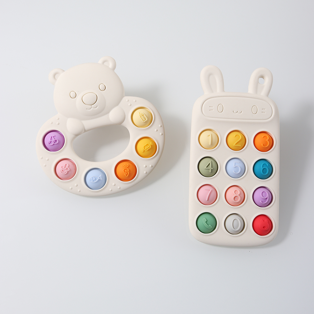 Baby Products Best - 2025 NEU Baby Bear Silikon Push