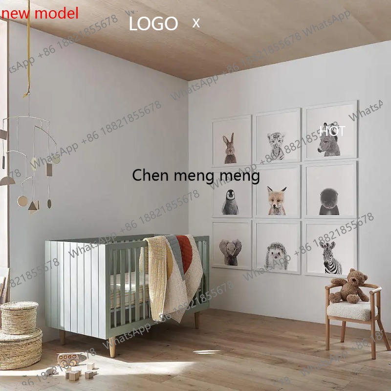 Baby Products Eco Friendly - Umweltfreundliche Materialien und Farben Kinderbetten Holz-Babybett