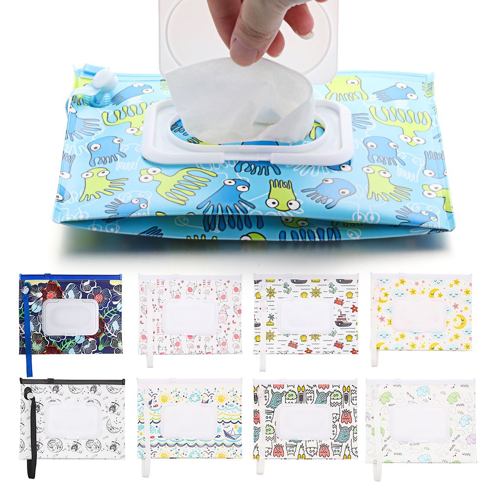 Baby Products Carry Bag - Tragbare Klappbare Feuchttuch-Tasche Babyprodukt Kinderwagen-Zubehör Kosmetiktasche