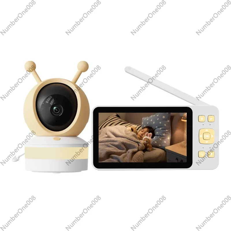 Wireless Baby Monitor - 5 Zoll HD Babyphone, Kabellose Nachtsichtkamera