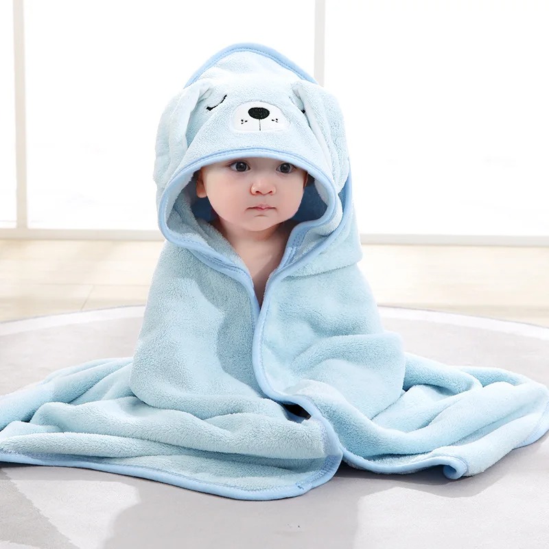 Baby Swaddle Blanket - Weiche Neugeborenen-Puckdecke 5-in-1 Set Klimaanlagen-Decke Badetuch