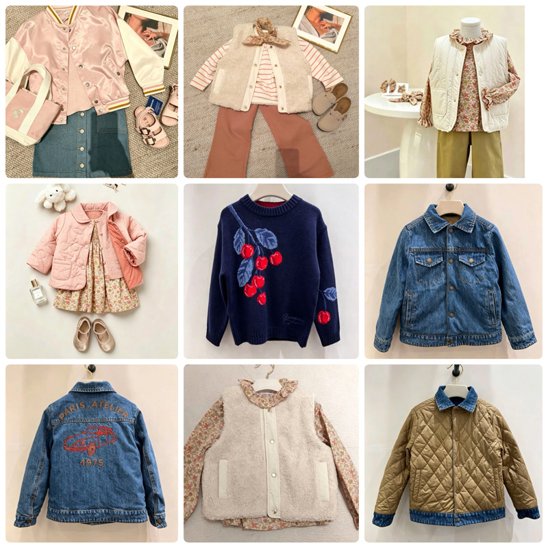 Baby Products Store - Vorverkauf 2026 BP NEUE Winter-Babymädchenmäntel, bestickte