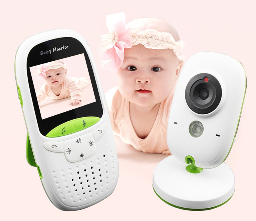 Wireless Baby Monitor - 2-Zoll Video-Babyphone Kamera Drahtlose Babysitter-Kamera mit