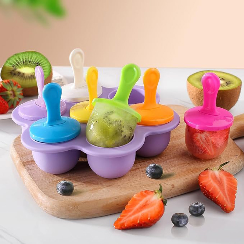 Baby Products Lotion - 1pc 7 Löcher DIY Eis Pops