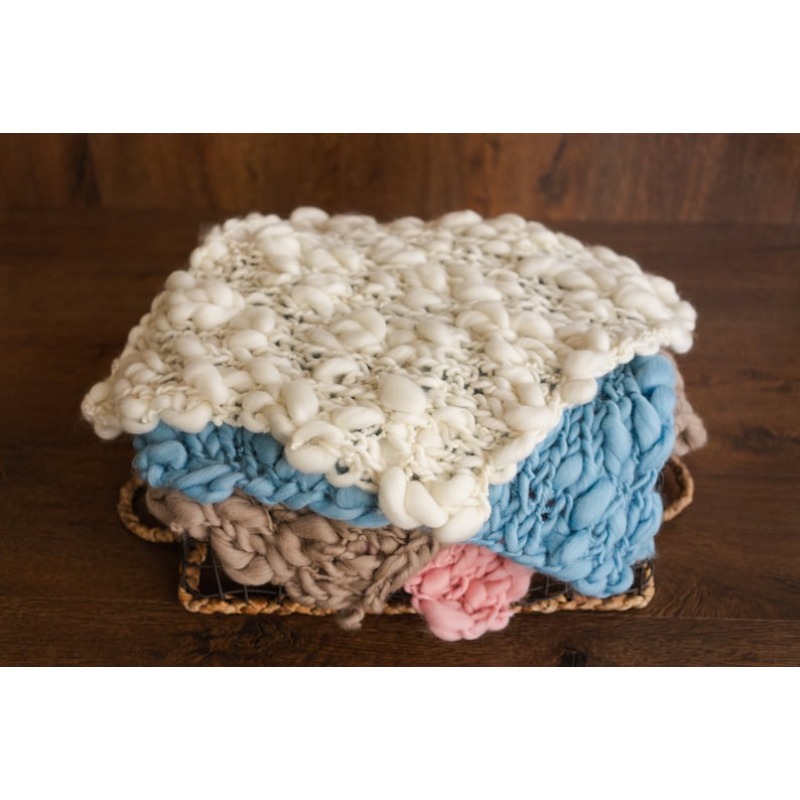 Grob gestrickte Merino-Babydec – Baby Swaddle Blanket Bewertung und Preis