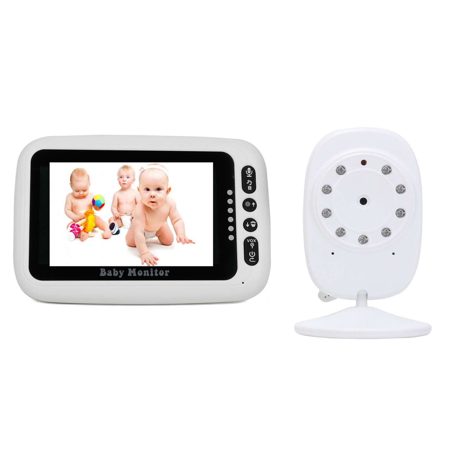 4,3-Zoll-IPS-Bildschirm Drahtl – Wireless Baby Monitor Bewertung und Preis