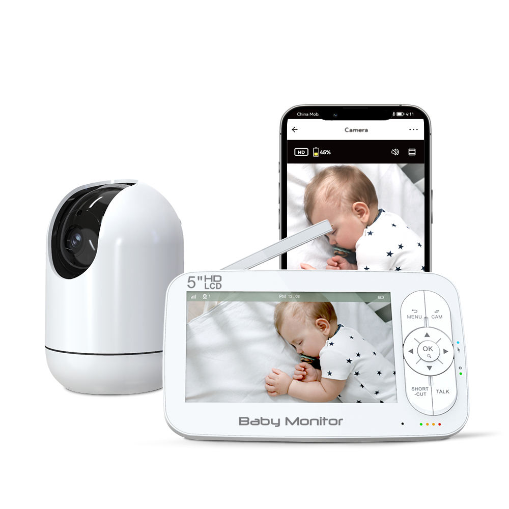5 zoll 2MP 1080P APP Fernbedie – Wireless Baby Monitor Bewertung und Preis