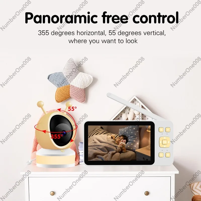 5 Zoll HD Babyphone, Kabellose – Wireless Baby Monitor Bewertung und Preis