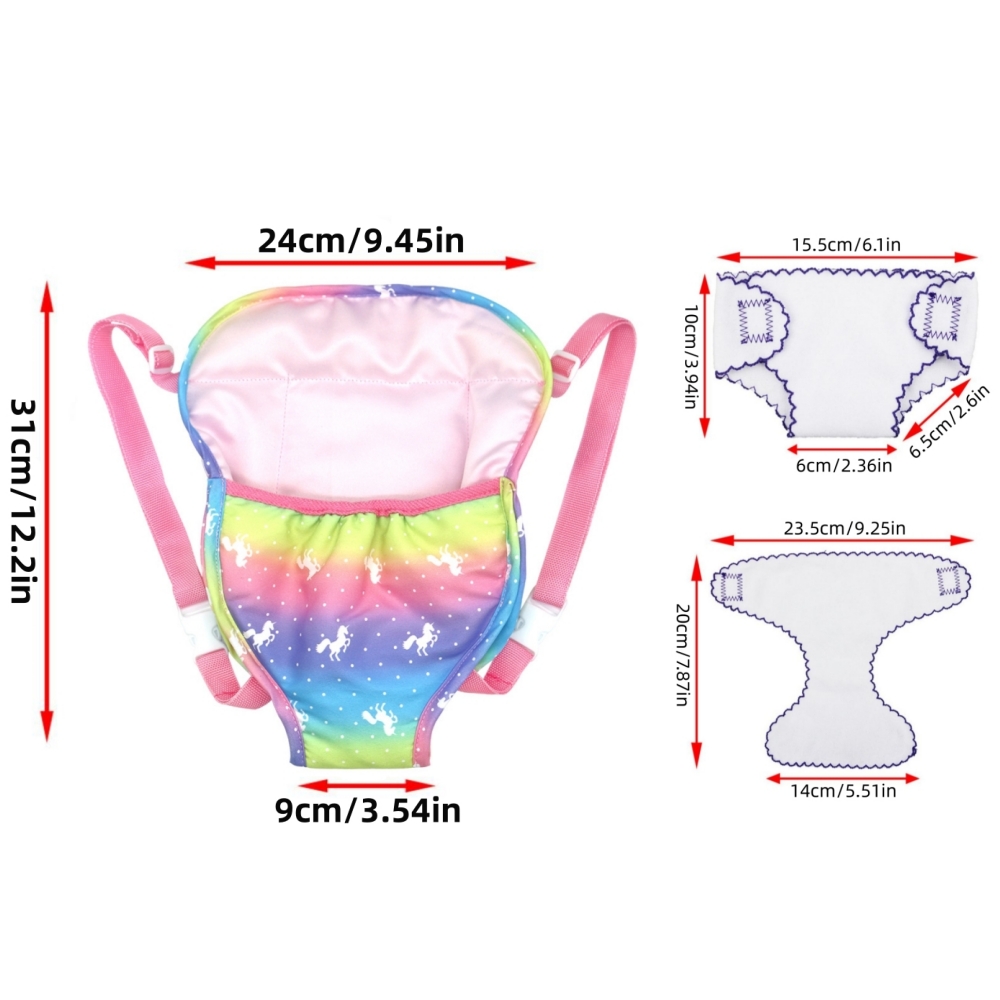 2 stücke Puppe Windel Unterwäs – Baby Products Carry Bag Bewertung und Preis